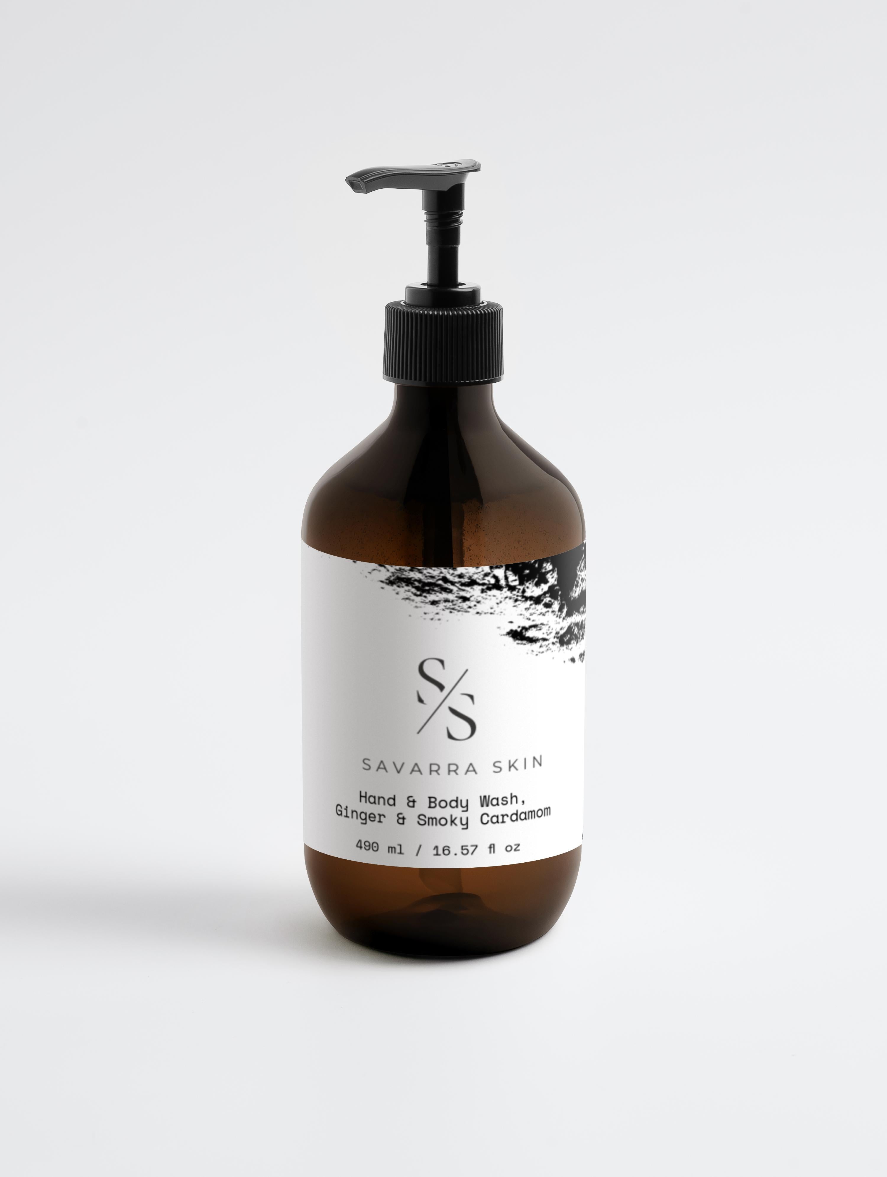 Hand & Body Wash, Ginger & Smoky Cardamom
