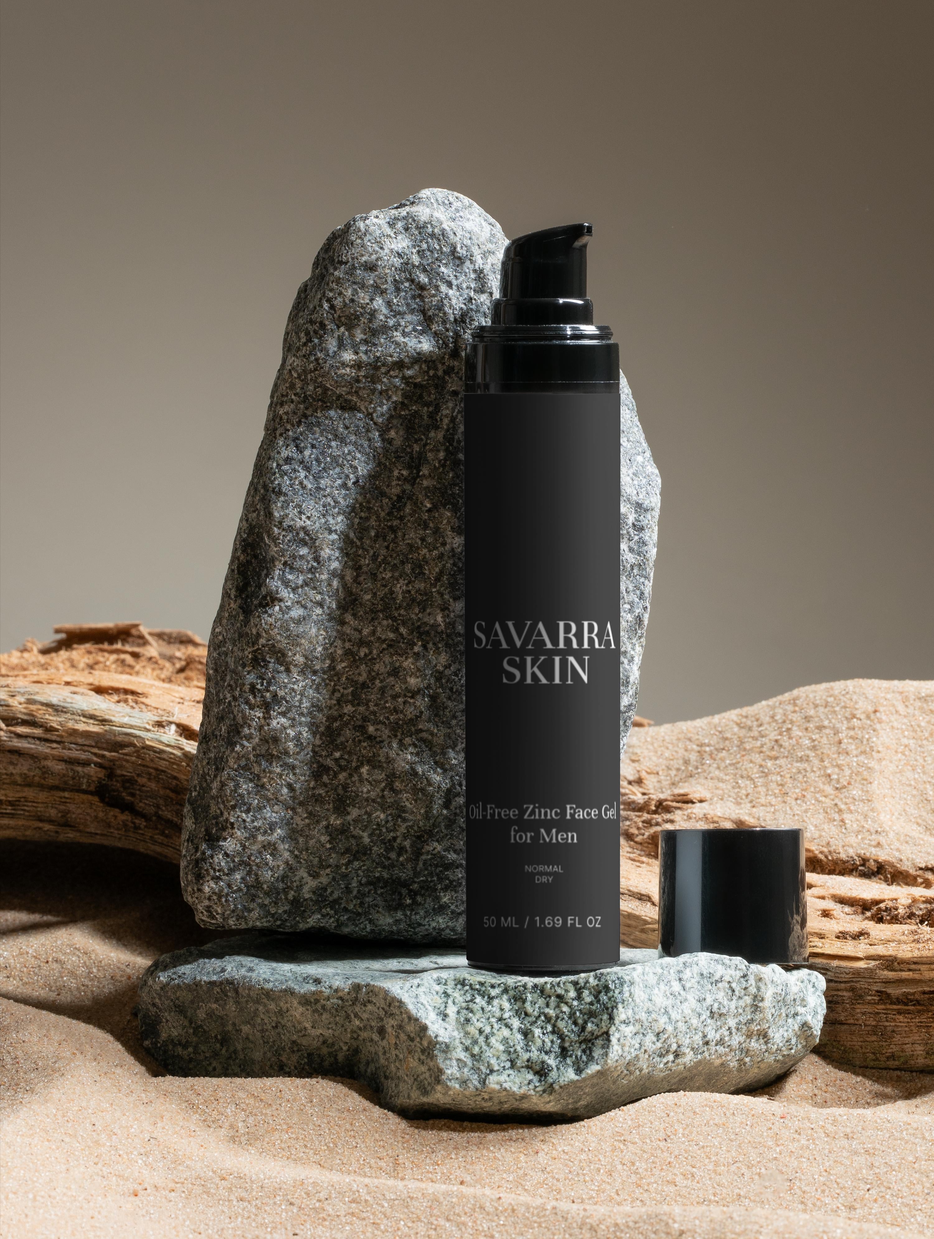 Oil-Free Zinc Face Gel for Men
