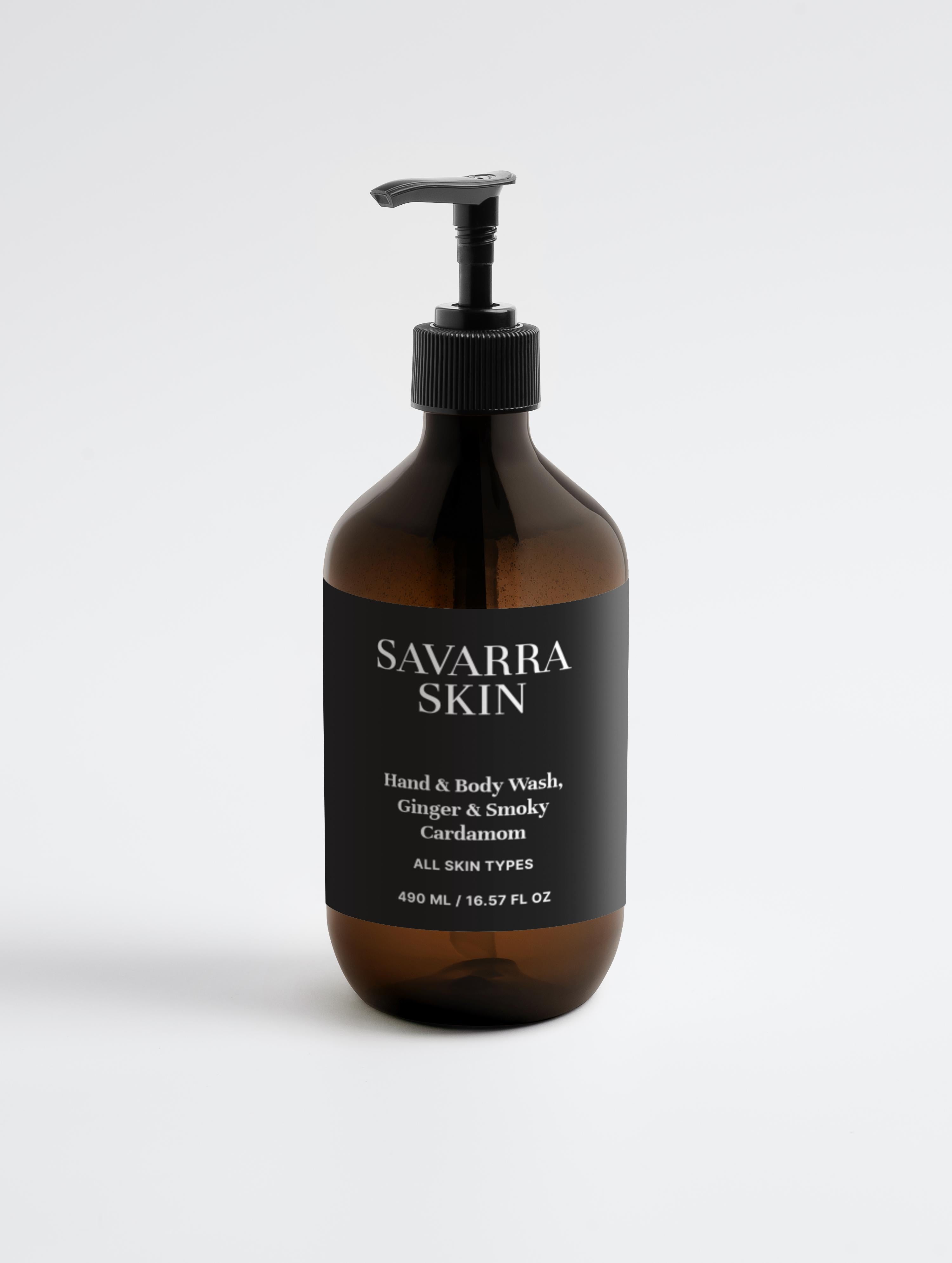 Hand & Body Wash, Ginger & Smoky Cardamom