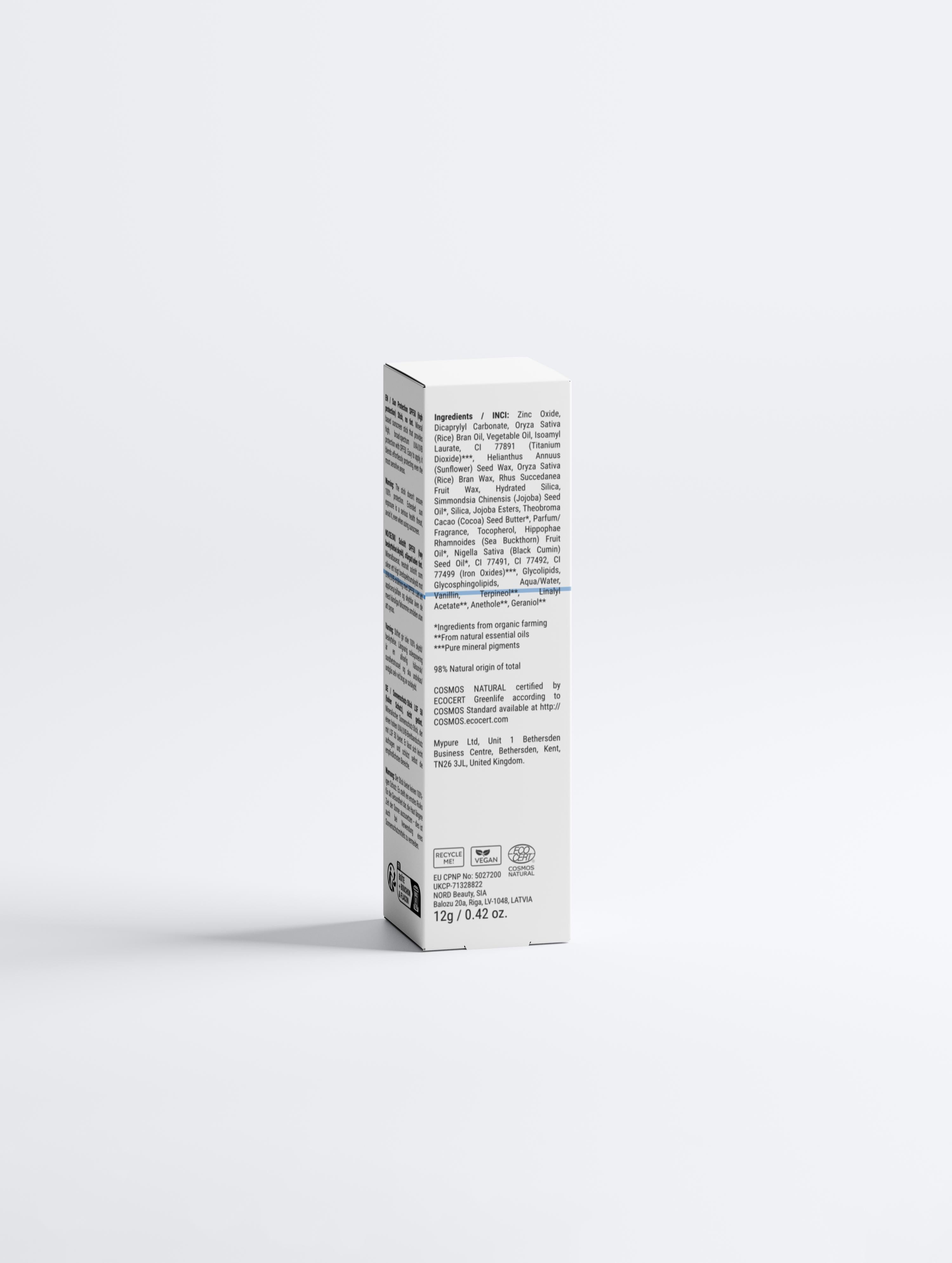 Sun Protection SPF50 Stick, no tint