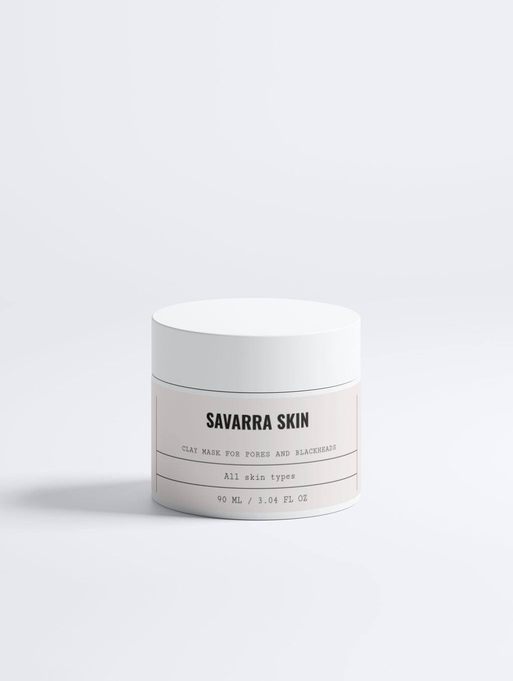 Clay Mask for Pores and Blackheads