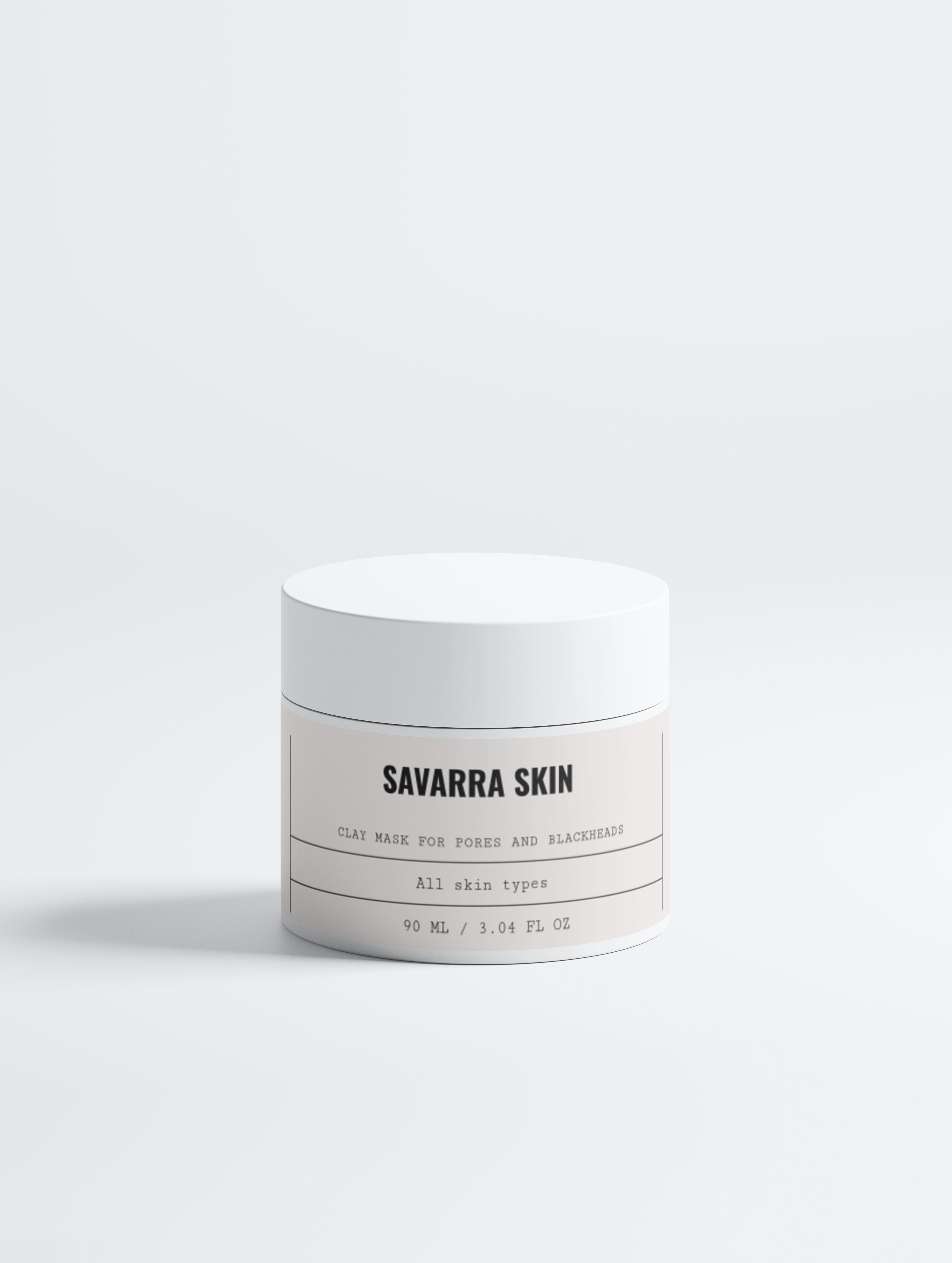 Clay Mask for Pores and Blackheads