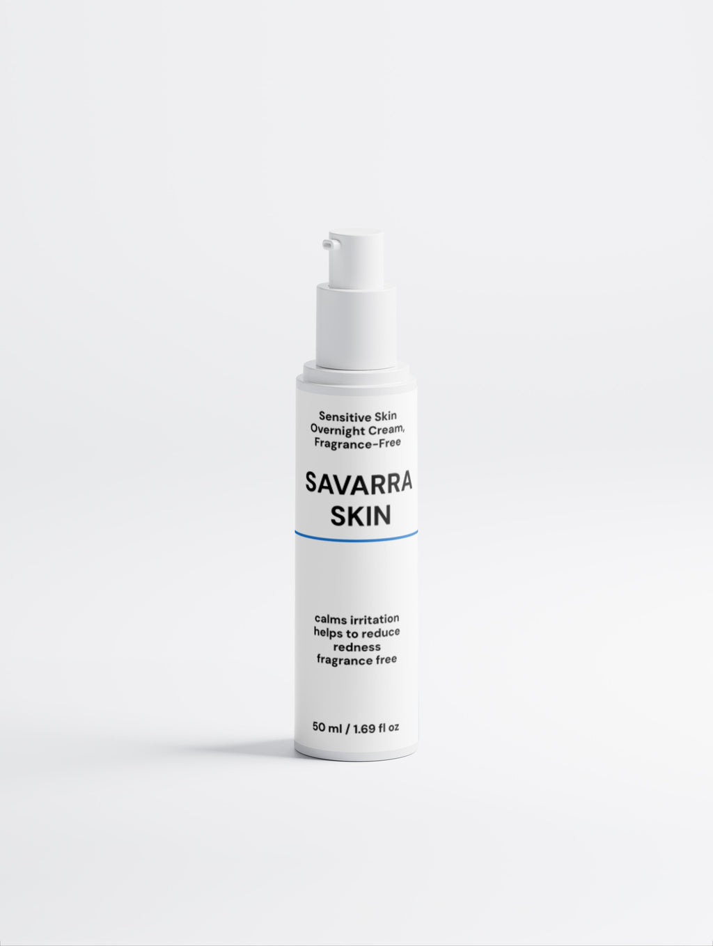 Sensitive Skin Overnight Cream, Fragrance-Free