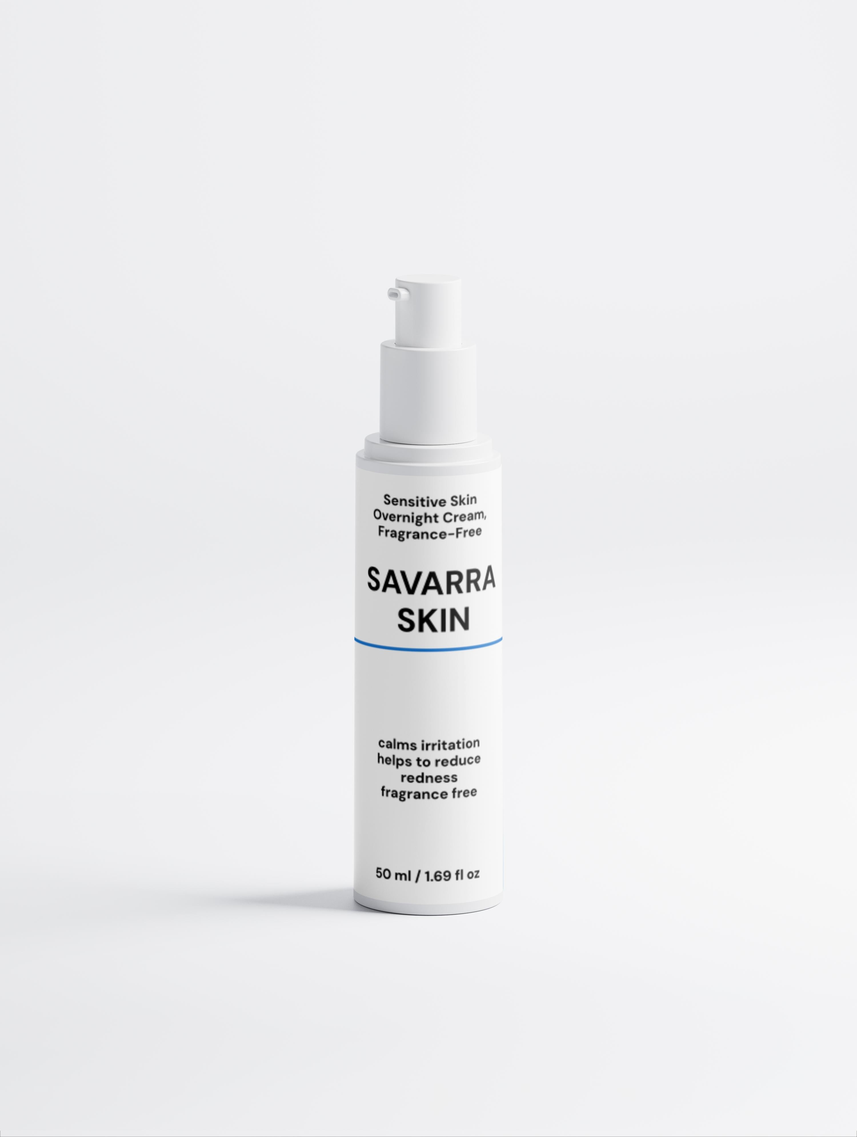 Sensitive Skin Overnight Cream, Fragrance-Free