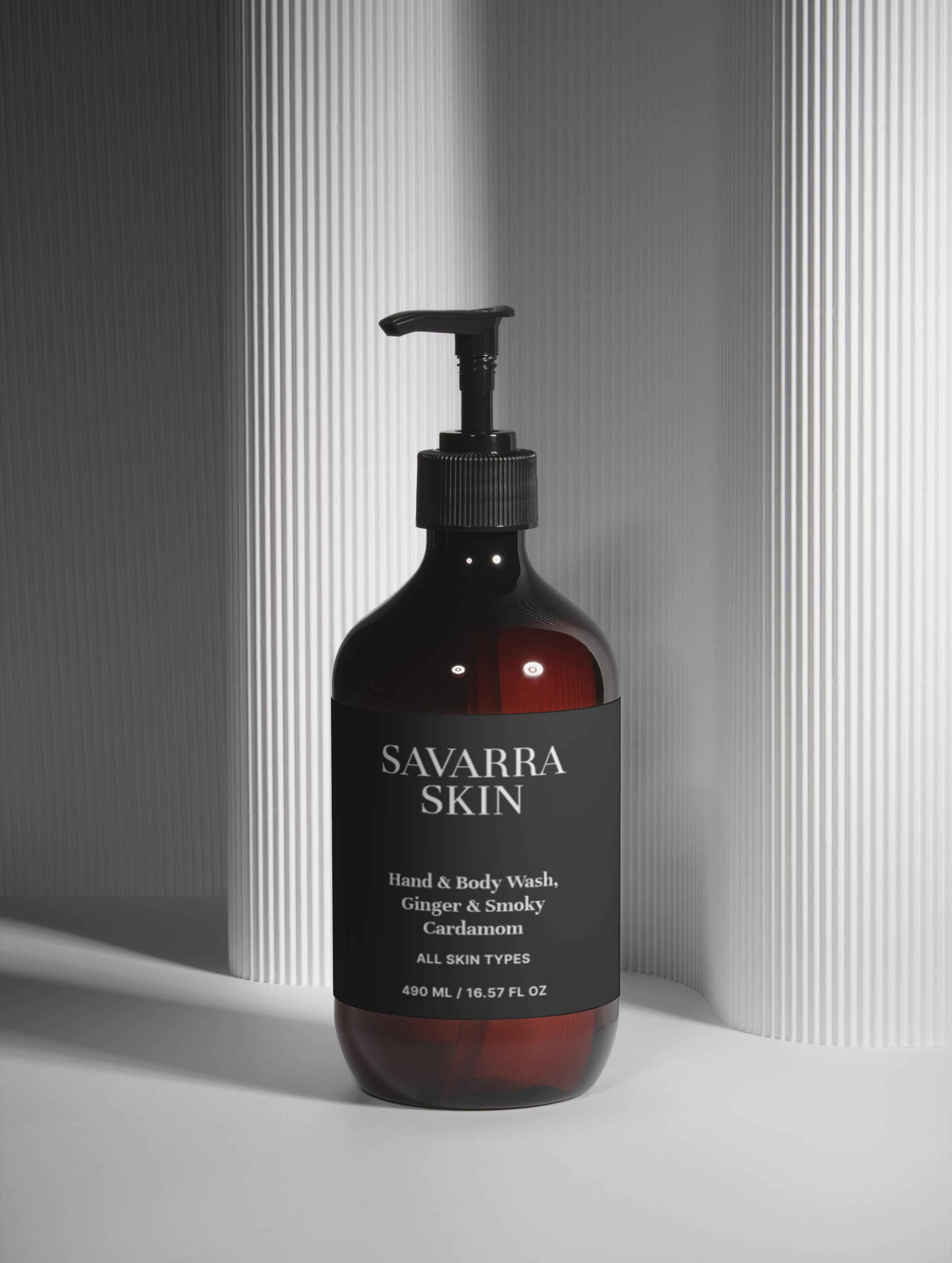 Hand & Body Wash, Ginger & Smoky Cardamom