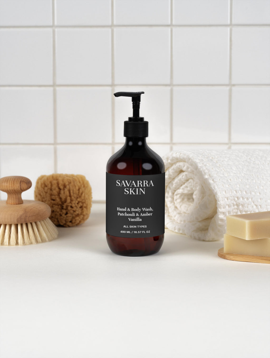Hand & Body Wash, Patchouli & Amber Vanilla